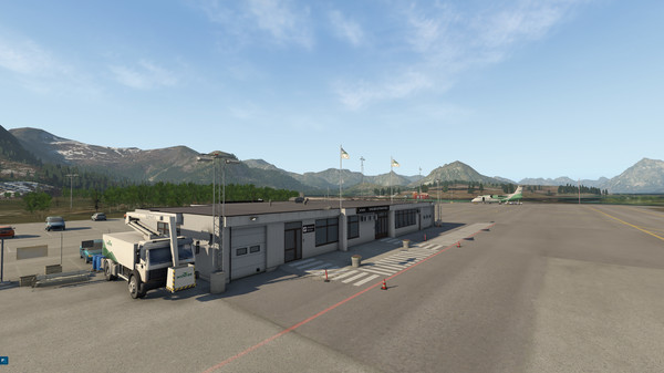 скриншот X-Plane 11 - Add-on: Aerosoft - Airport Svolvaer 1