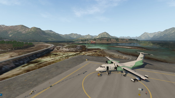 скриншот X-Plane 11 - Add-on: Aerosoft - Airport Svolvaer 3