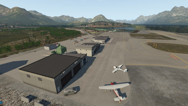скриншот X-Plane 11 - Add-on: Aerosoft - Airport Svolvaer 5