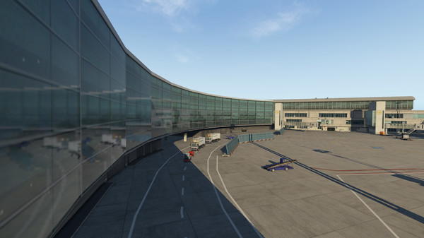 скриншот X-Plane 11 - Add-on: Aerosoft - Airport Frankfurt 5