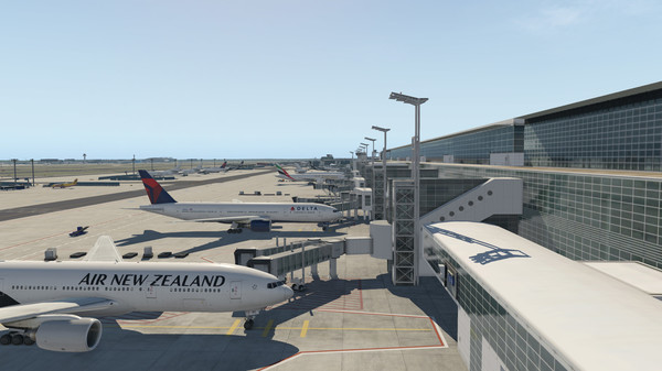 скриншот X-Plane 11 - Add-on: Aerosoft - Airport Frankfurt 4