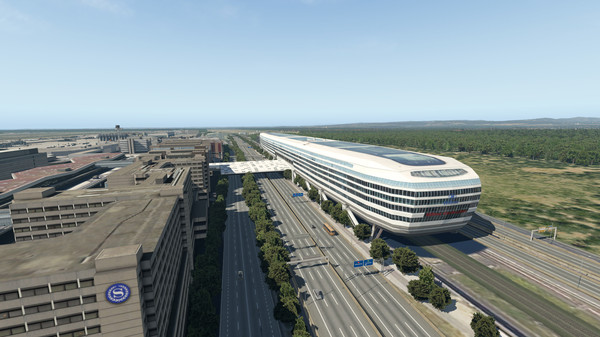 скриншот X-Plane 11 - Add-on: Aerosoft - Airport Frankfurt 3