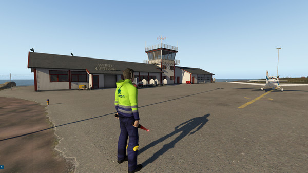 скриншот X-Plane 11 - Add-on: Aerosoft - Airport Vaeroy 4