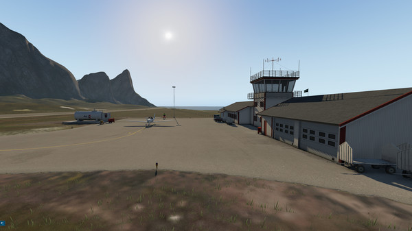 скриншот X-Plane 11 - Add-on: Aerosoft - Airport Vaeroy 2