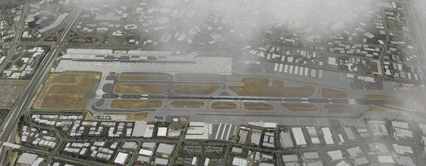 скриншот X-Plane 11 - Add-on: Skyline Simulations - KSNA - John Wayne International 3