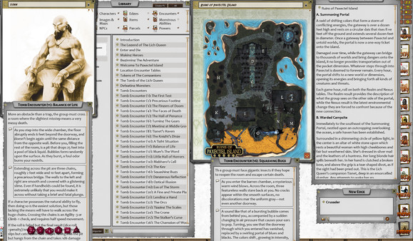 скриншот Fantasy Grounds - Dungeonlands: Tomb of the Lich Queen (Savage Worlds) 0