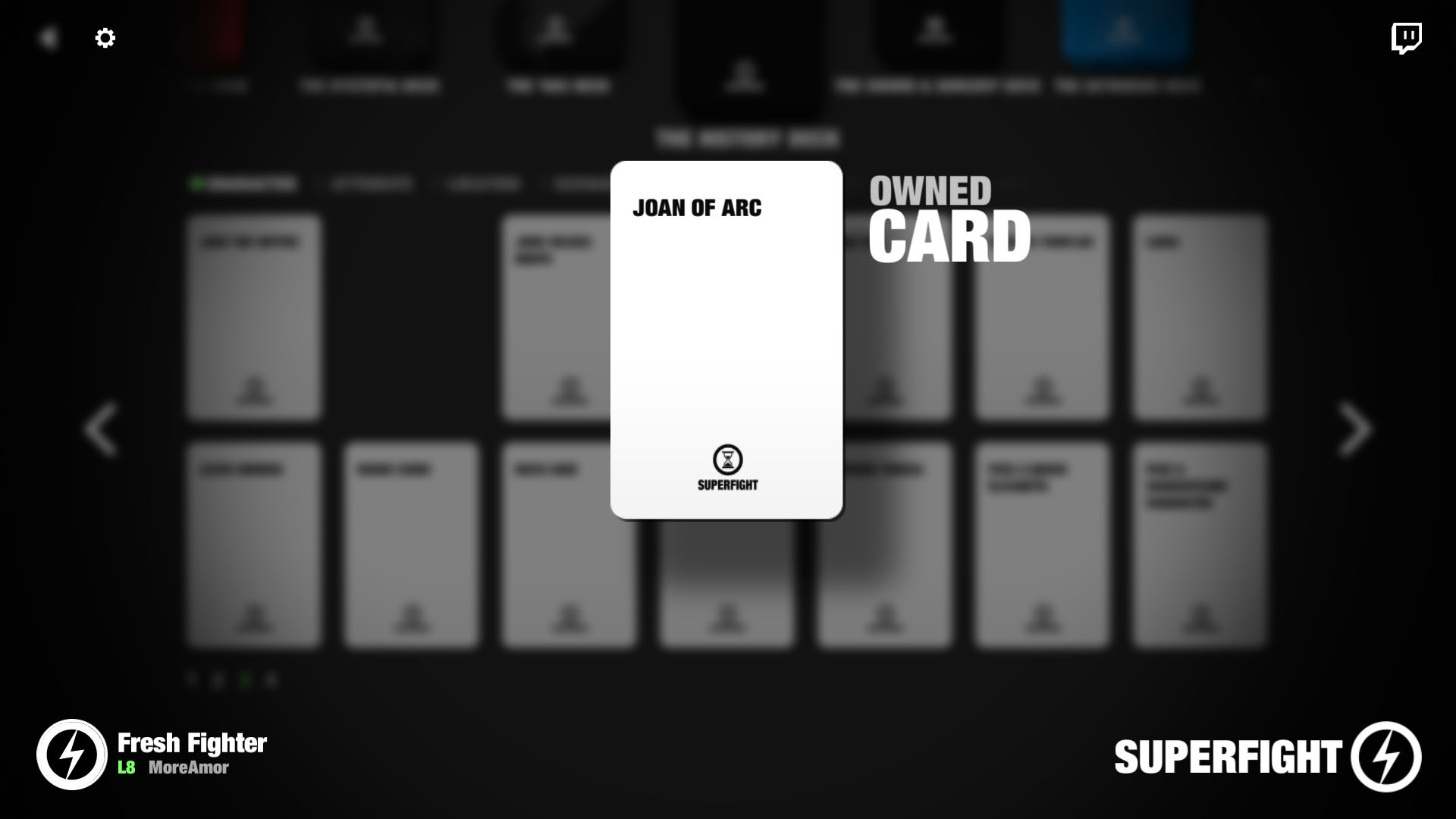 SUPERFIGHT - The History Deck Featured Screenshot #1
