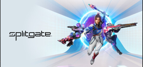 Steam header art for Splitgate