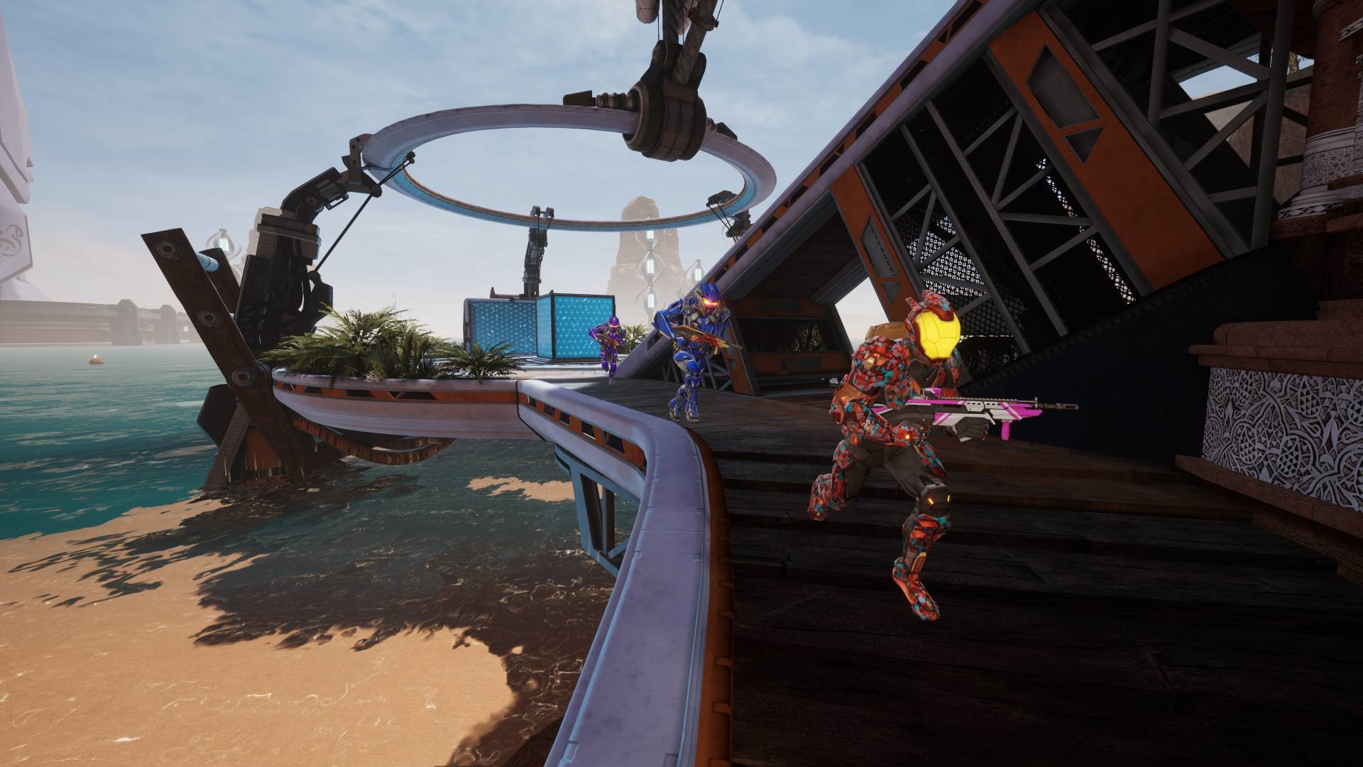 Splitgate, jogo de tiro com portais, já foi baixado 10 milhões de