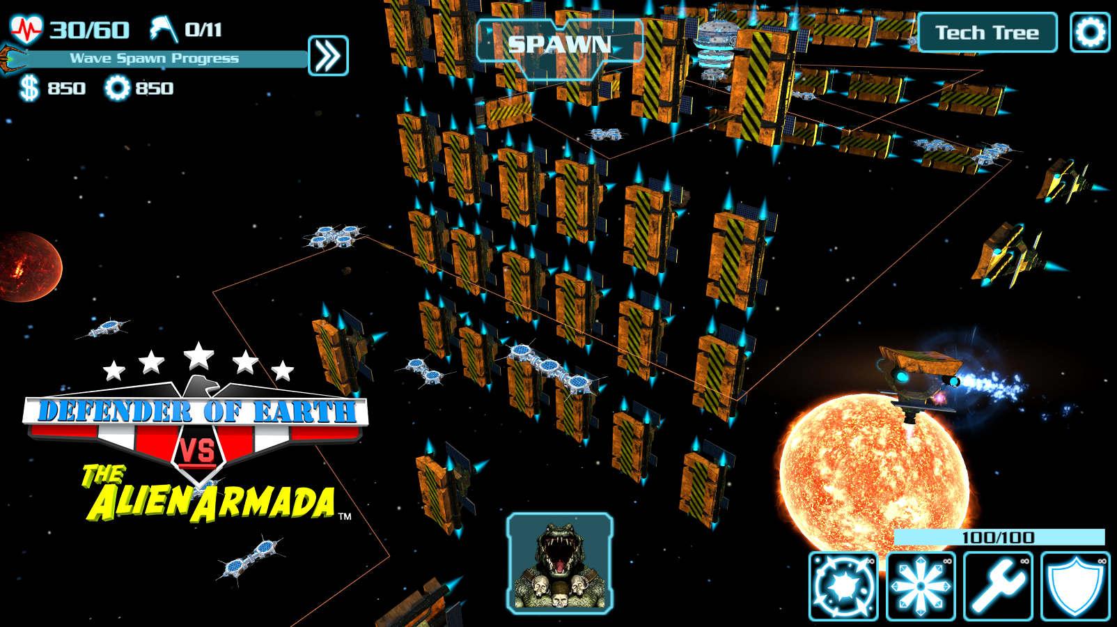 DEFENDER OF EARTH VS THE ALIEN ARMADA on Steam