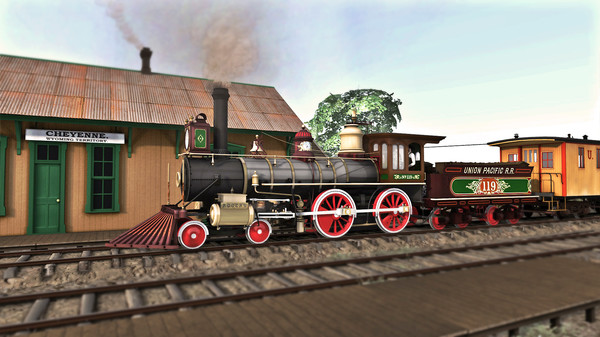 скриншот Train Simulator: Union Pacific No. 119 Steam Loco Add-On 4