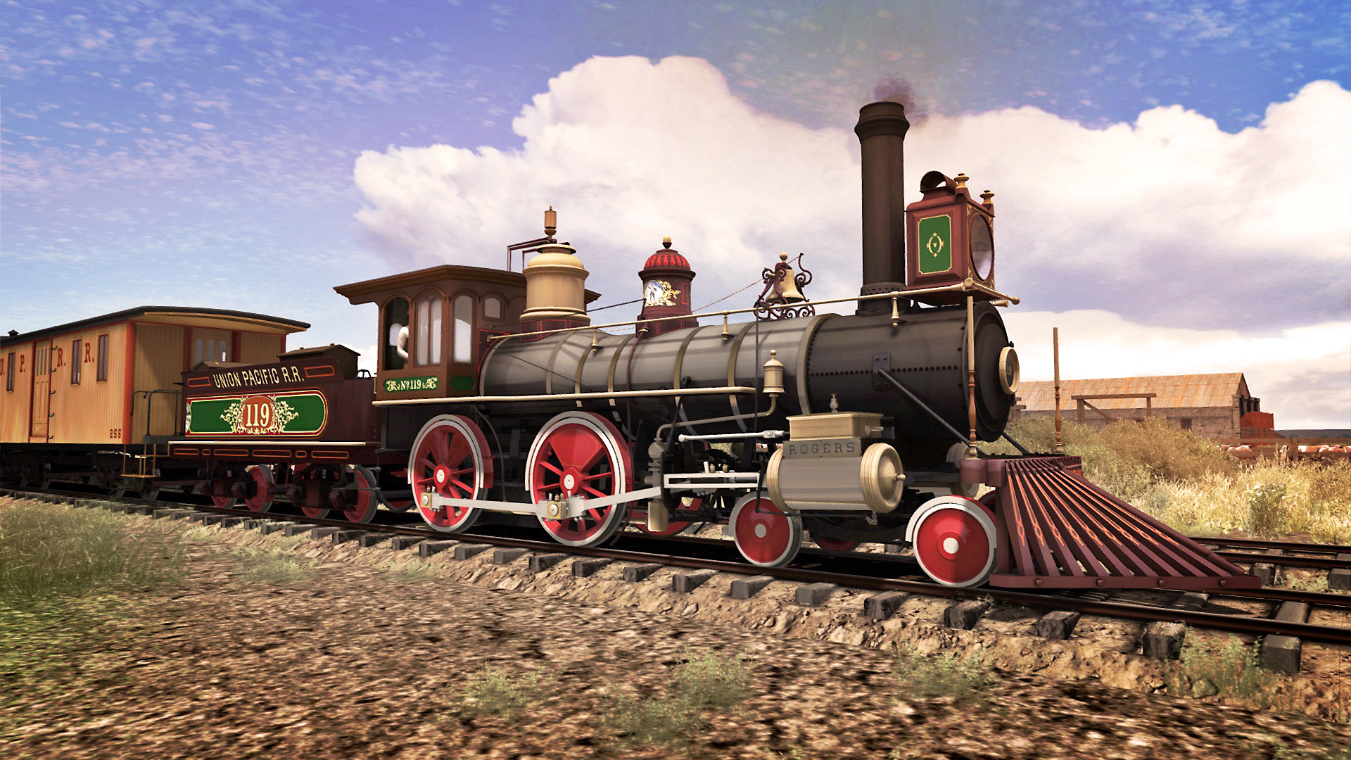 Train Simulator: Union Pacific No. 119 Steam Loco Add-On Featured Screenshot #1