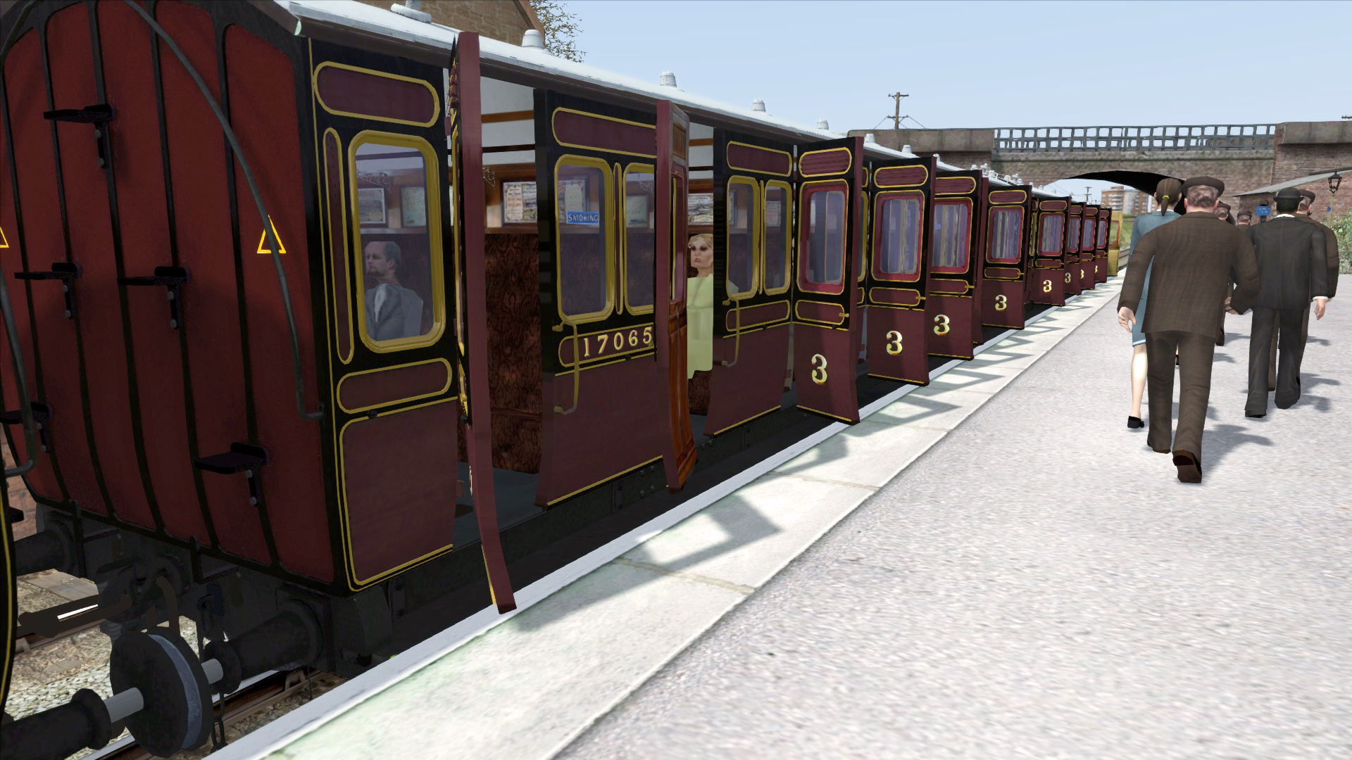 TS Marketplace: Caledonian Railway 45ft Non-Corridor - LMS Period 1 Add-On Featured Screenshot #1