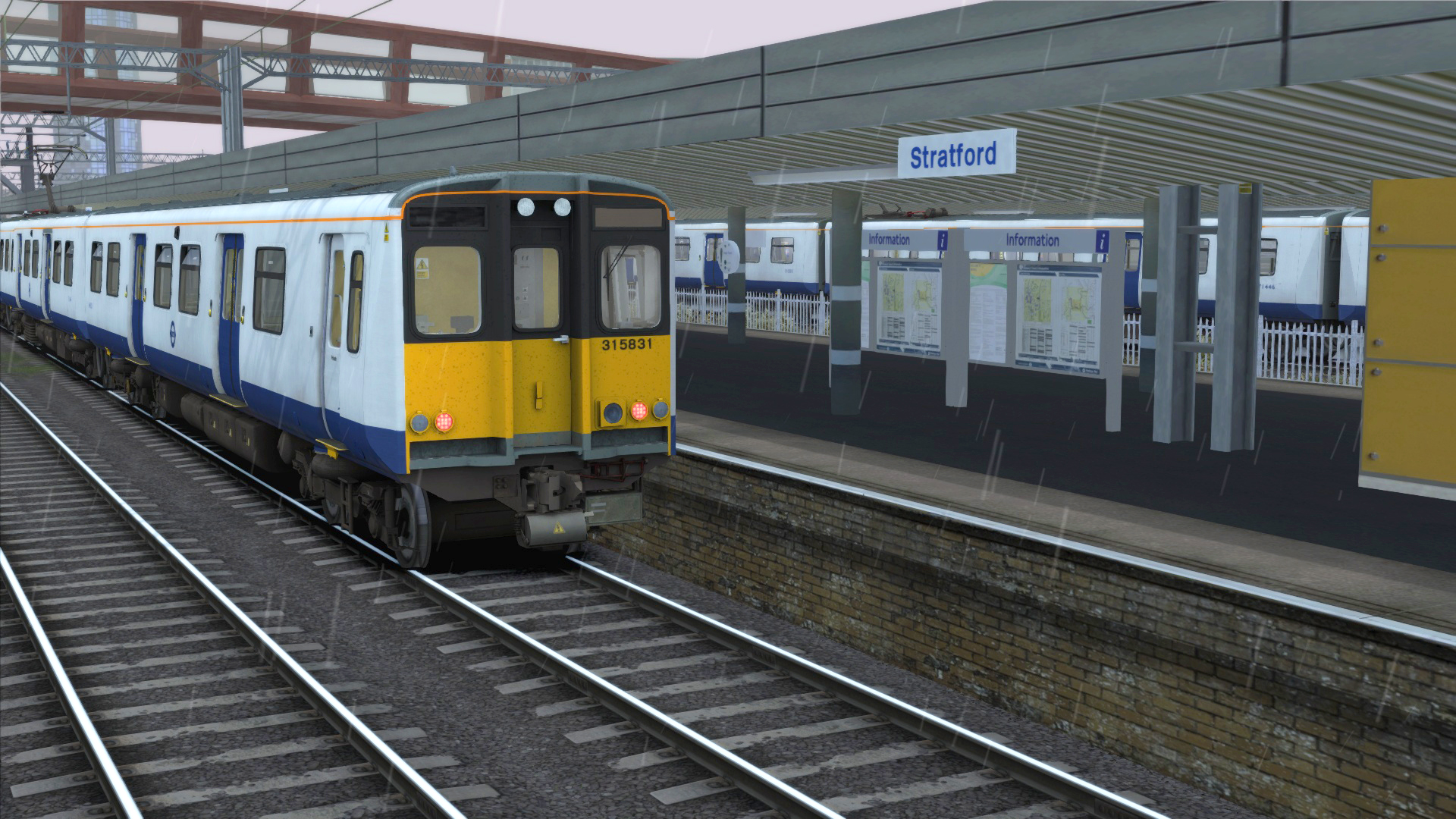 TS Marketplace: TfL Rail BR Class 315 EMU Livery Add-On Featured Screenshot #1