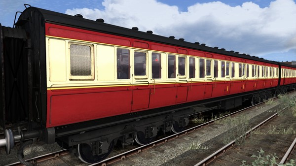 KHAiHOM.com - TS Marketplace: Caledonian Railway 65ft Grampian BR Crimson & Cream Coach Pack Add-On