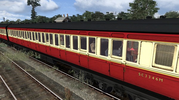 скриншот TS Marketplace: Caledonian Railway 65ft Grampian BR Crimson & Cream Coach Pack Add-On 1