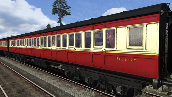 скриншот TS Marketplace: Caledonian Railway 65ft Grampian BR Crimson & Cream Coach Pack Add-On 4