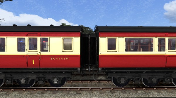 скриншот TS Marketplace: Caledonian Railway 65ft Grampian BR Crimson & Cream Coach Pack Add-On 3