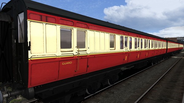 скриншот TS Marketplace: Caledonian Railway 65ft Grampian BR Crimson & Cream Coach Pack Add-On 5