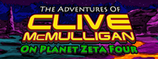 The Adventures of Clive McMulligan on Planet Zeta Four 게임 이미지