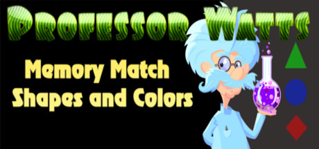 Professor Watts Memory Match: Shapes And Colors header image