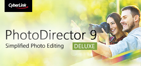 CyberLink PhotoDirector 9 Deluxe - Photo editor, photo editing software banner