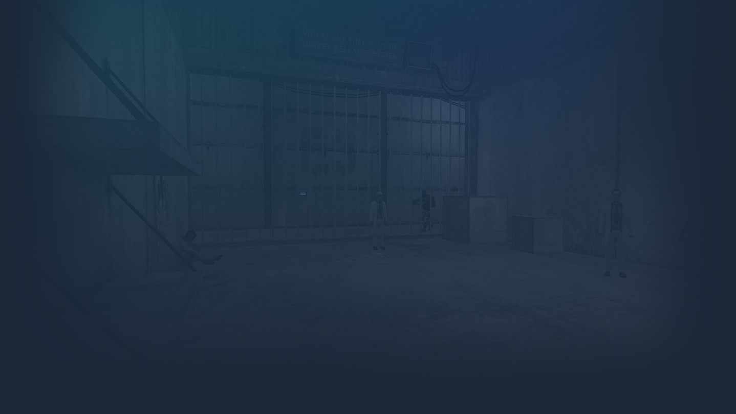 Half-Life: Caged background