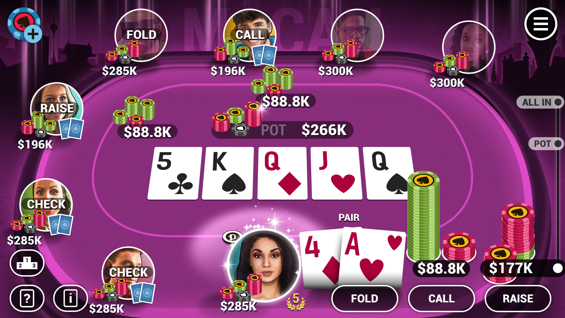 Poker World - Single Player #0