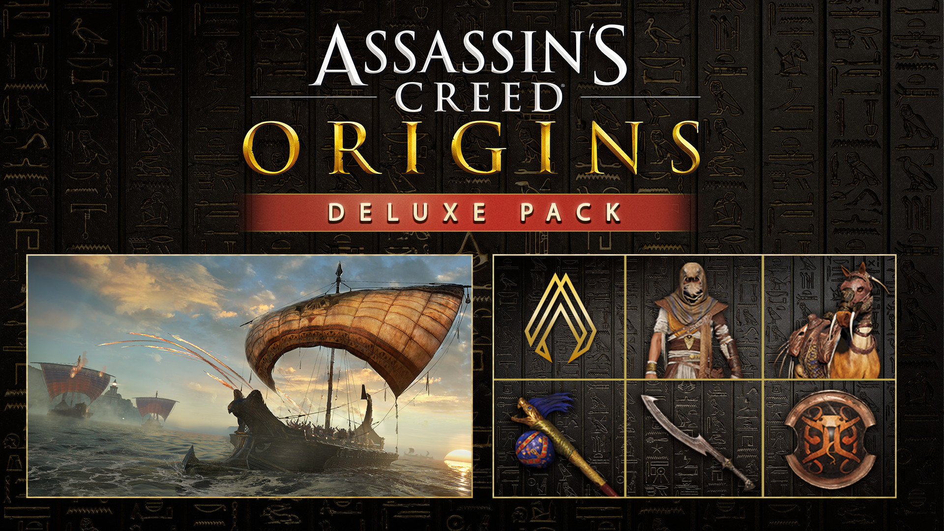  Assassin's Creed Origins - Xbox One Deluxe Edition : Assassin's  Creed Origins - Deluxe Edition: Video Games