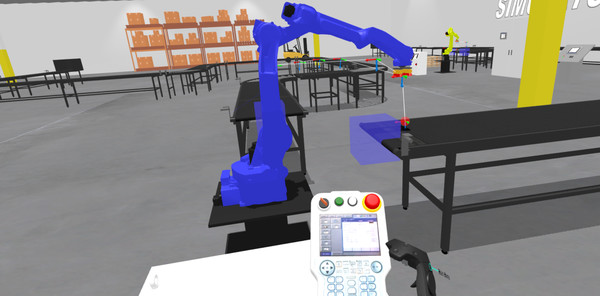 скриншот VR Robotics Simulator 2