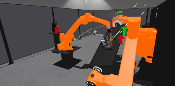 скриншот VR Robotics Simulator 0