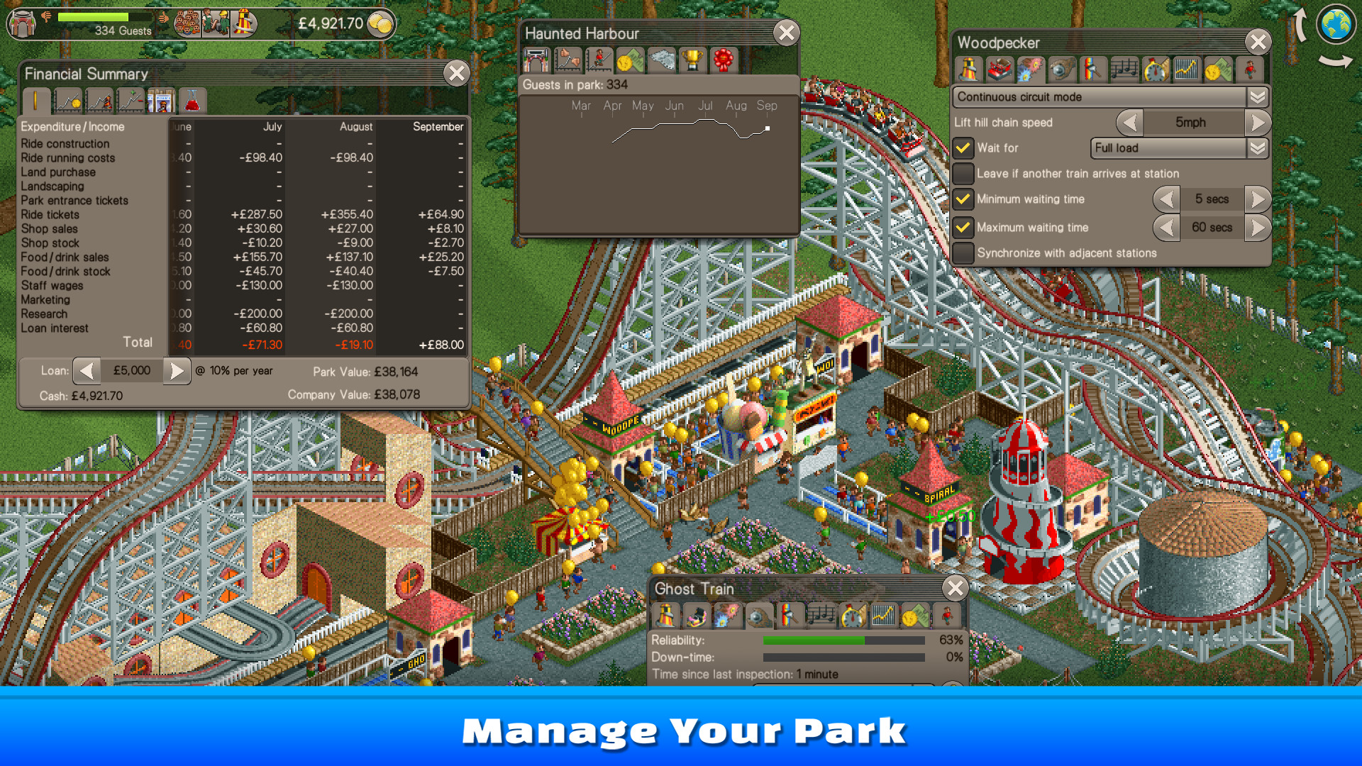 roller coaster tycoon download for mac