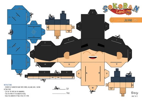 Sokoban Land DX - PaperToys Sokoban Land DX - PaperToys