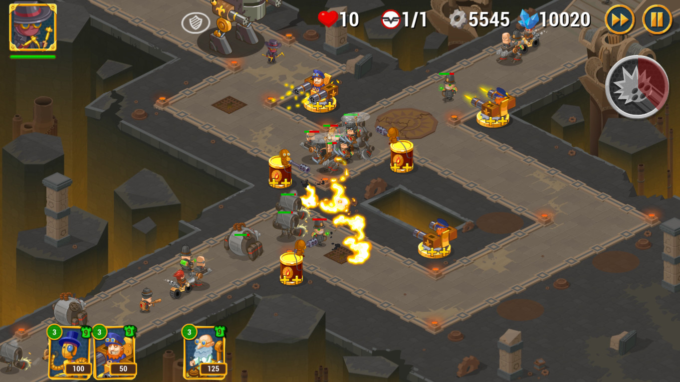 Tower Defense Steampunk instal the new version for ipod