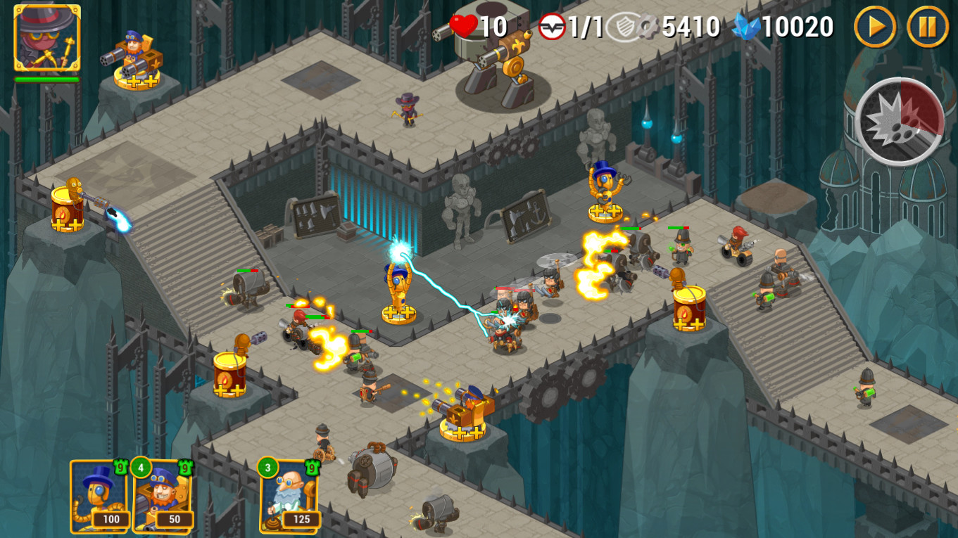 Tower Defense Steampunk download the new version