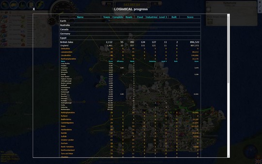 LOGistICAL: British Isles