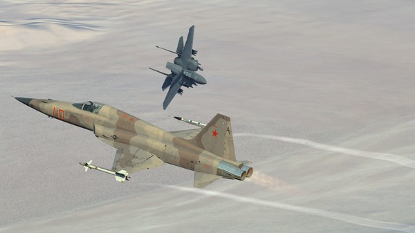 скриншот F-5E: Aggressors Air Combat Maneuver Campaign 4