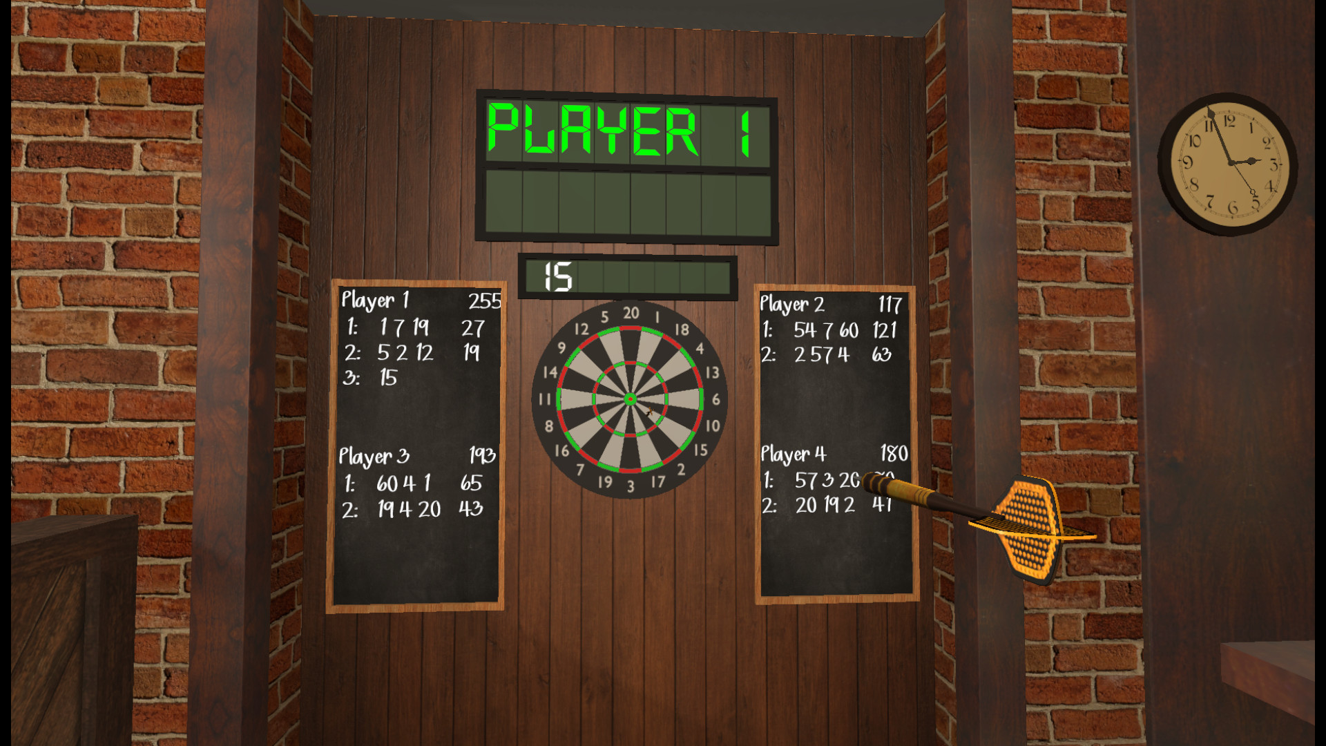 vr darts