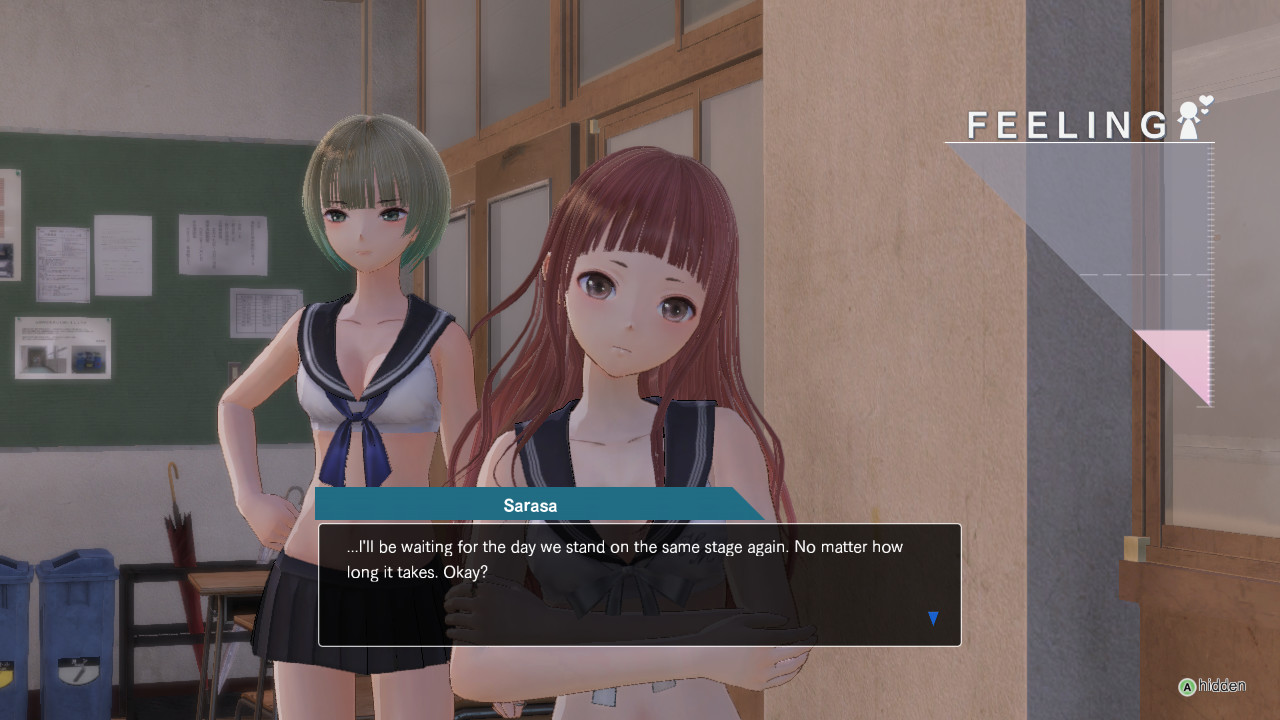 BLUE REFLECTION - Sailor Swimsuits set A (Hinako, Sarasa, Mao) screenshot screenshot 2