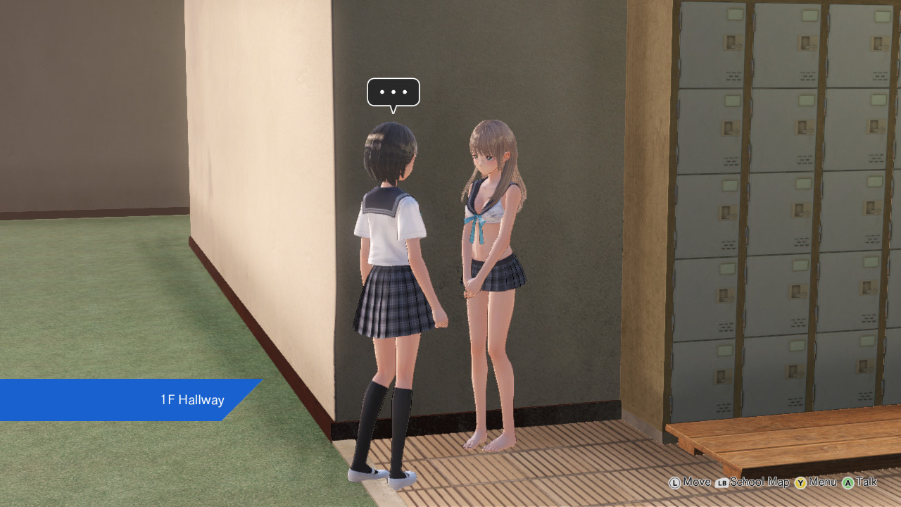BLUE REFLECTION - Sailor Swimsuits set D (Sanae, Ako, Yuri) screenshot screenshot 1