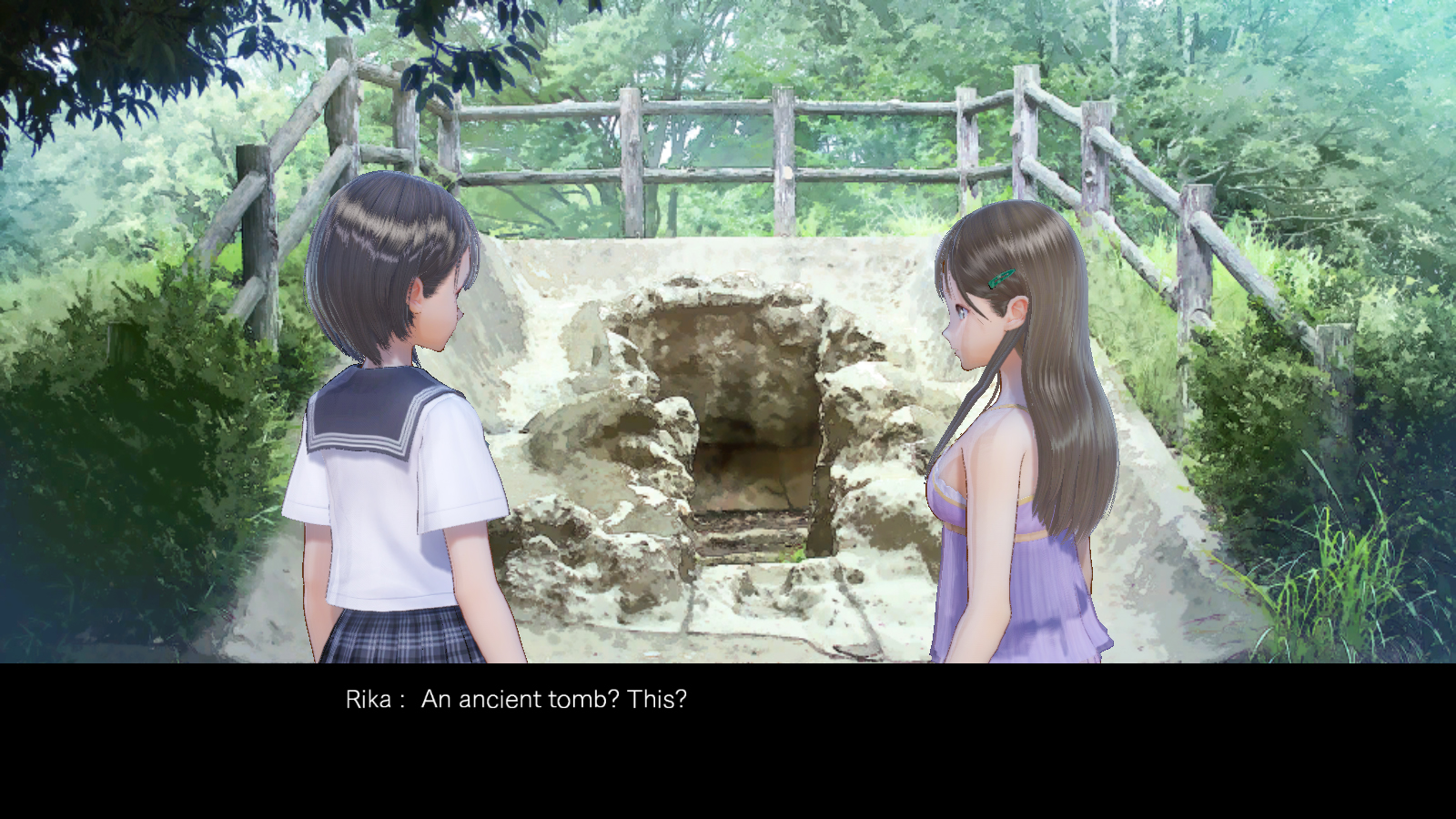 BLUE REFLECTION - Summer Clothes Set E (Rin, Kaori, Rika) screenshot screenshot 2