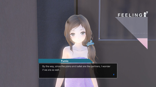 BLUE REFLECTION - Bath Towels Set C (Lime, Fumio, Chihiro)