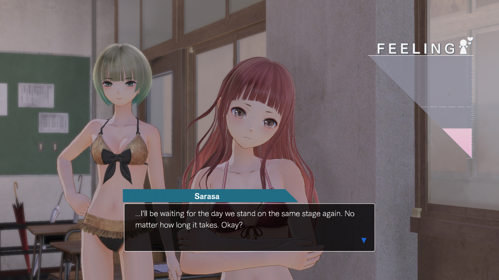 BLUE REFLECTION - Vacation Style Set A (Hinako, Sarasa, Mao) screenshot screenshot 1
