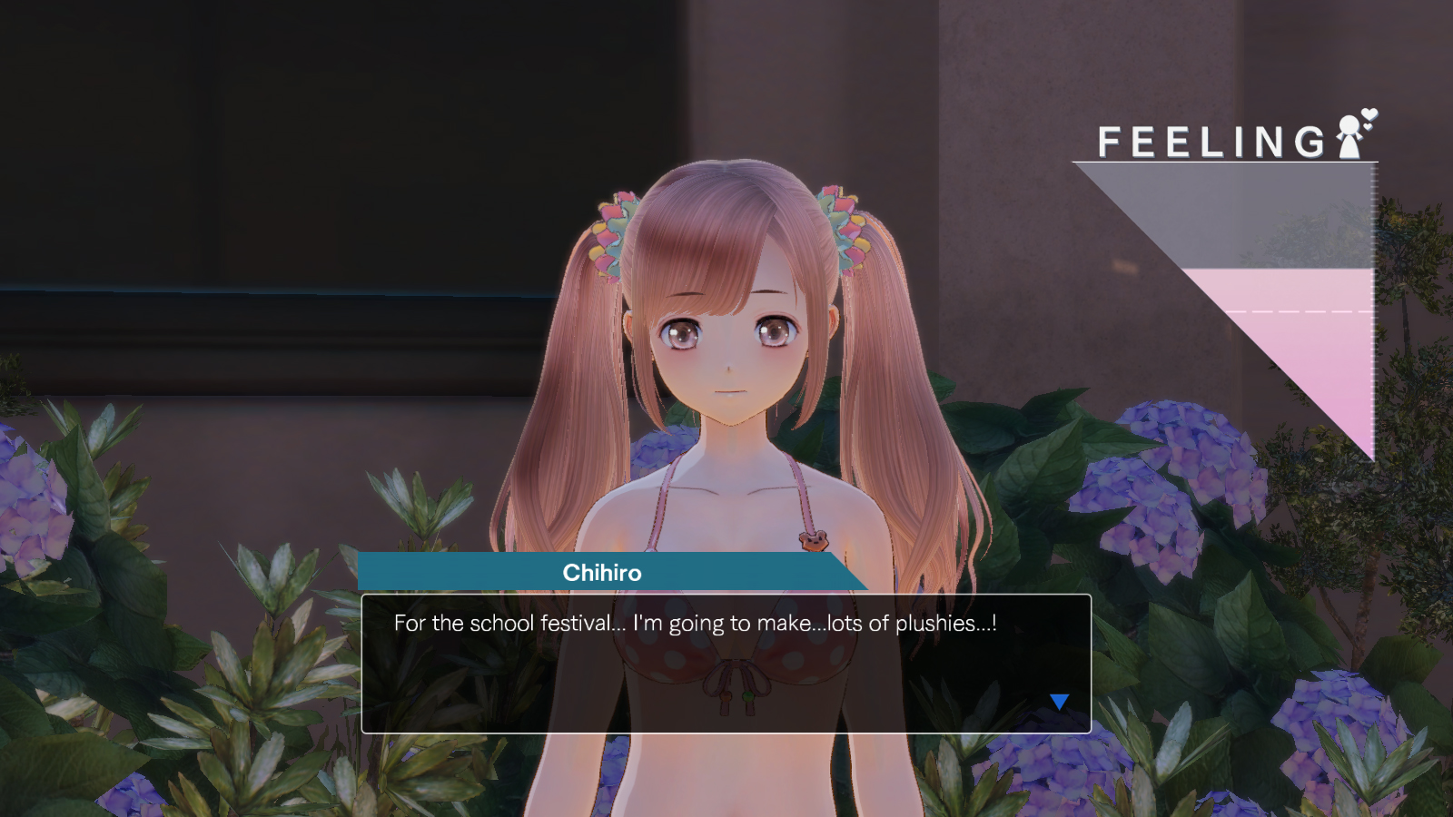 BLUE REFLECTION - Vacation Style Set C (Lime, Fumio, Chihiro) screenshot screenshot 1