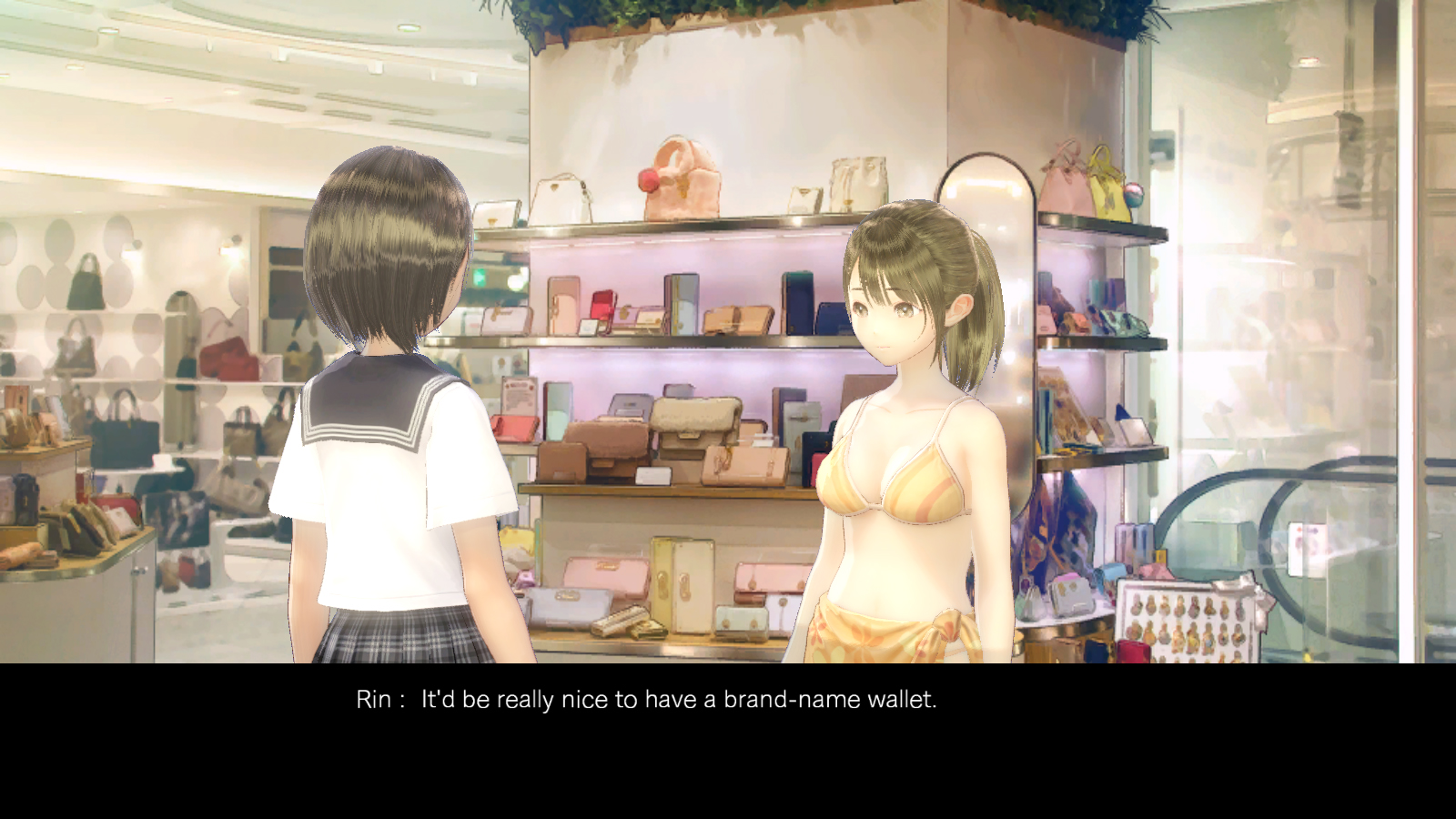 BLUE REFLECTION - Vacation Style Set E (Rin, Kaori, Rika) screenshot screenshot 1