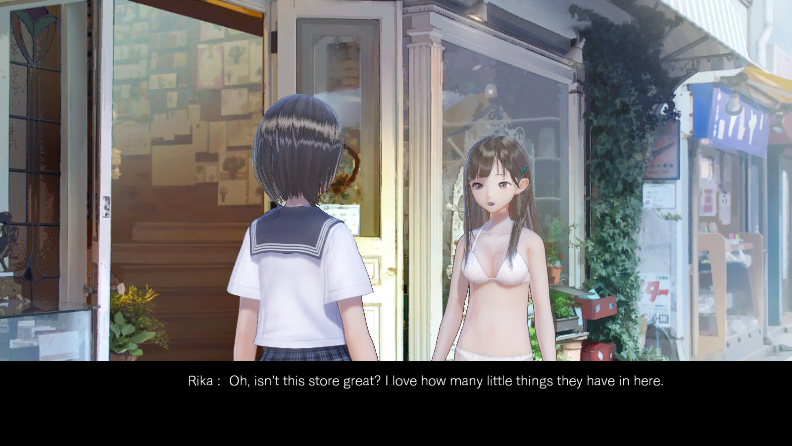BLUE REFLECTION - Vacation Style Set E (Rin, Kaori, Rika) screenshot screenshot 2