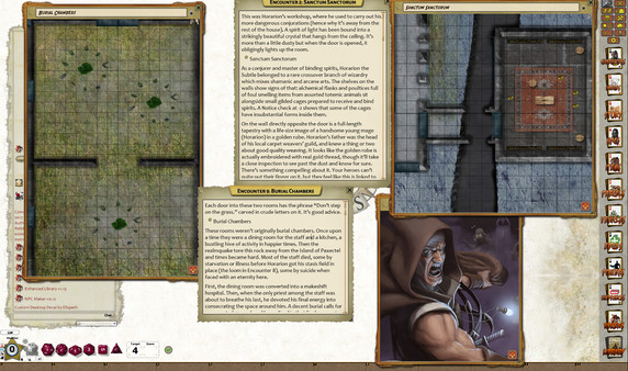 скриншот Fantasy Grounds - Dungeonlands: Consort of the Lich Queen (Savage Worlds) 3