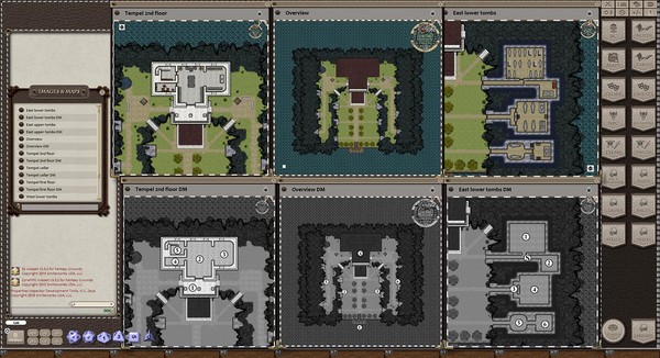 Fantasy Grounds - Island of Death (Map Pack)