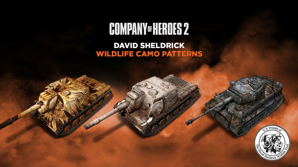 Company of Heroes 2 - David Sheldrick Trust Charity Pattern Pack for steam Company of Heroes 2 - David Sheldrick Trust Charity Pattern Pack for steam