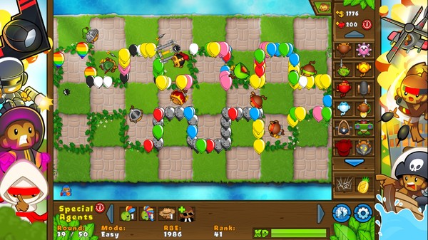 скриншот Bloons TD 5 - Medieval Dart Monkey Skin 3